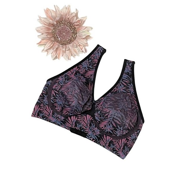 Rhonda Shear Other - Rhonda Shear Jacquard Ahh Bra with Removable Pads MEDIUM (RS-12)